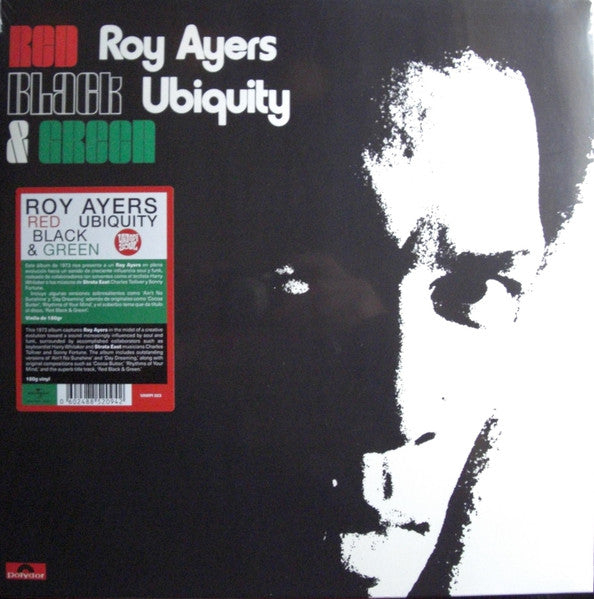 Roy Ayers Ubiquity - Red Black & Green (LP, Album, RE, 180)