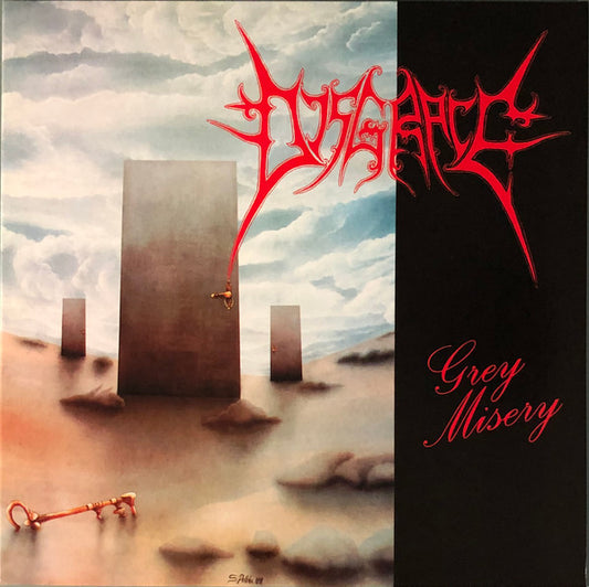 Disgrace  - Grey Misery (LP, Album, Ltd, RE, Red)
