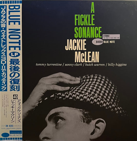 Jackie McLean - A Fickle Sonance (LP, Album, Ltd, RE)