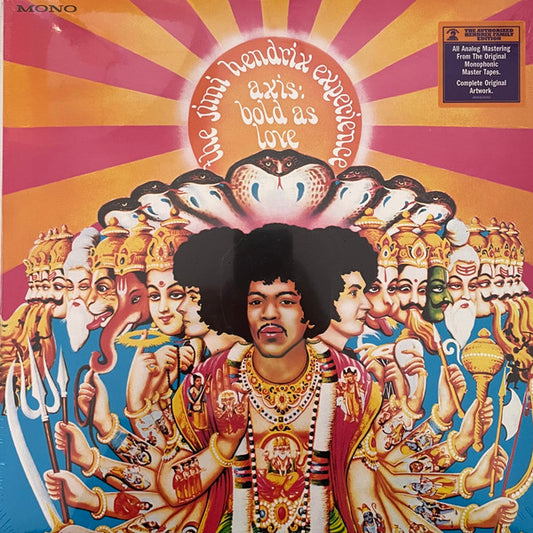 The Jimi Hendrix Experience - Axis: Bold As Love (LP, Album, Mono, RE, Gat)