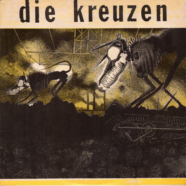 Die Kreuzen - Die Kreuzen (LP, Album, RP, yel)