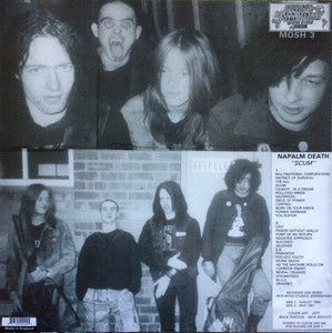 Napalm Death : Scum (LP, Album, RE, RM, RP)