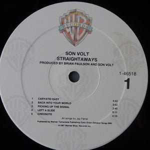Son Volt : Straightaways (LP, Album)