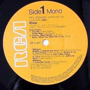 Elvis Presley : Elvis (LP, Album, Mono, RE)