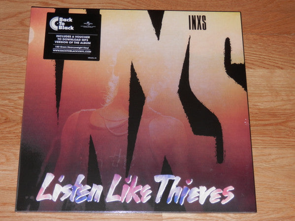 INXS : Listen Like Thieves (LP, Album, RE, 180)