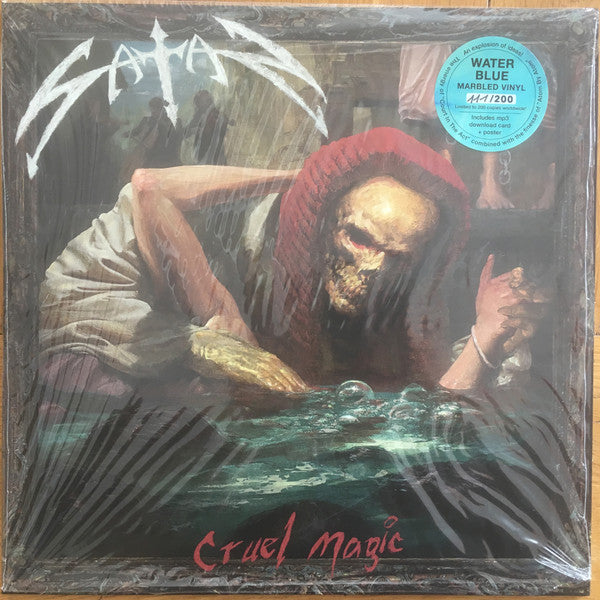 Satan : Cruel Magic (LP, Album, Ltd, Num, Wat)