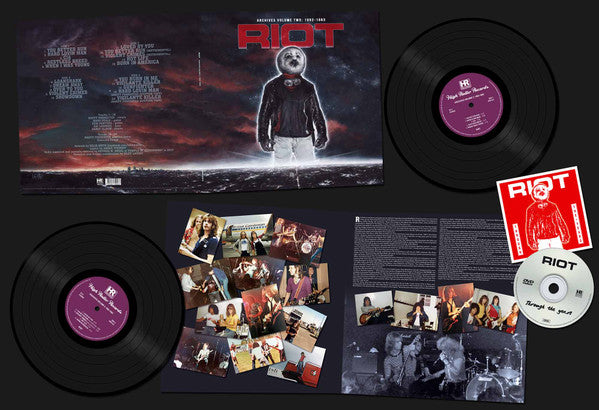Riot (4) : Archives Volume Two: 1982-1983 (2xLP, Album + DVD-V, Comp)
