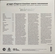 Load image into Gallery viewer, Gruppo di Improvvisazione Nuova Consonanza : Niente (LP, Album, Ltd, RE, RM, RP)