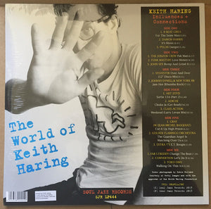 Keith Haring : The World Of Keith Haring (Influences + Connections) (3xLP, Comp)