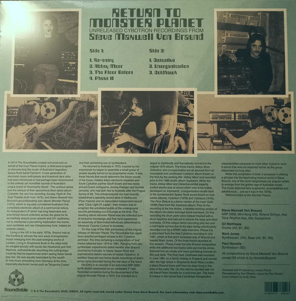 Steve Maxwell Von Braund* : Return To Monster Planet  (LP, Album, Comp)