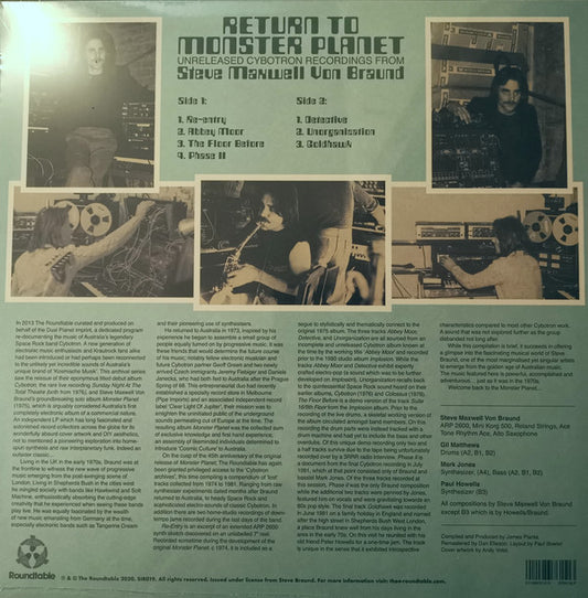 Steve Maxwell Von Braund* : Return To Monster Planet  (LP, Album, Comp)