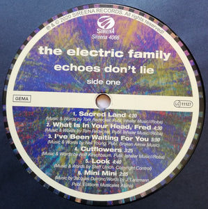 The Electric Family : Echoes Don't Lie (LP, Album)
