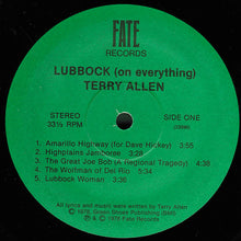 Load image into Gallery viewer, Terry Allen : Lubbock (On Everything) (2xLP, Album)
