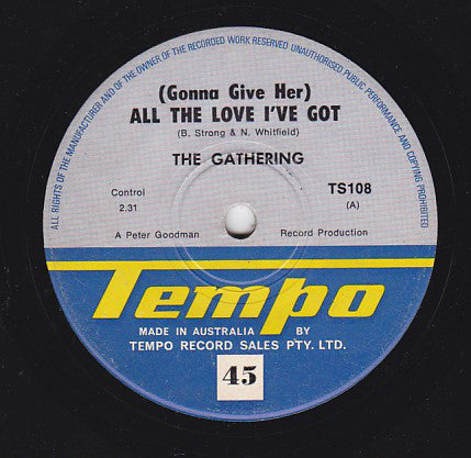 The Gathering (9) : (Gonna Give Her) All The Love I've Got (7