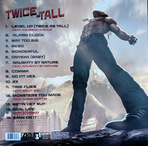 Burna Boy : Twice As Tall (2xLP, Album)