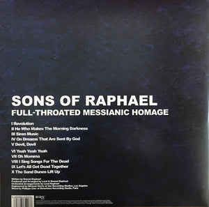 Sons Of Raphael : Full​-​Throated Messianic Homage (LP, Gat)