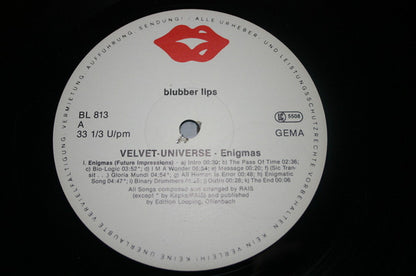 Velvet Universe : Enigmas (Future Impressions) (LP, Album)
