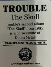 Load image into Gallery viewer, Trouble (5) : The Skull (LP, Album, Yel)