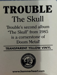 Trouble (5) : The Skull (LP, Album, Yel)