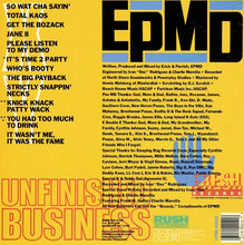 Load image into Gallery viewer, EPMD : Unfinished Business (LP, Album)