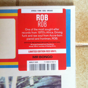 Rob (5) : Rob (LP, Album, Ltd, RE, Red)