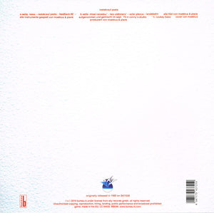 Mœbius* & Plank* : Rastakraut Pasta (LP, Album, RE, 180)