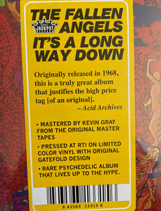 The Fallen Angels (3) : It's A Long Way Down (LP, Album, RE, RM, Red)