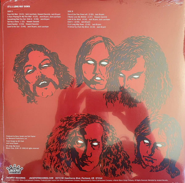 The Fallen Angels (3) : It's A Long Way Down (LP, Album, RE, RM, Red)
