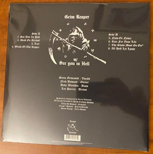 Grim Reaper (3) : See You In Hell (LP, Album, Ltd, RE, Gre)
