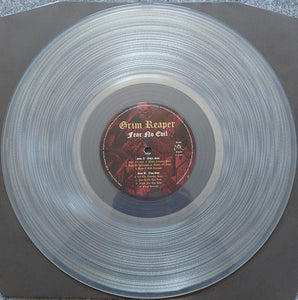 Grim Reaper (3) : Fear No Evil (LP, Album, Ltd, RE, Cle)