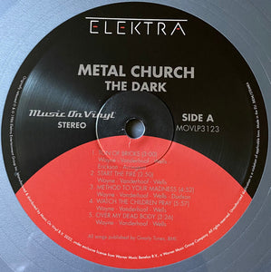 Metal Church : The Dark (LP, Album, Num, Sil)