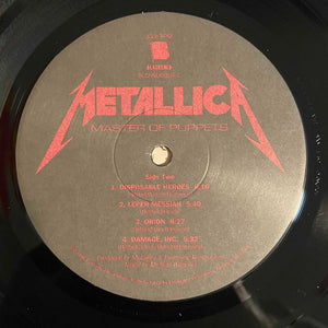 Metallica : Master Of Puppets (LP, Album, RE, RM)