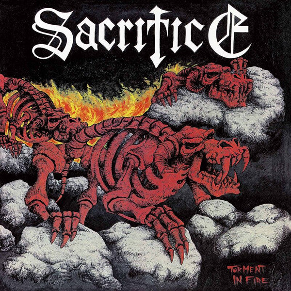Sacrifice (3) : Torment In Fire (LP, Album, Ltd, RE, RM)