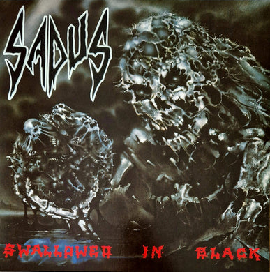 Sadus : Swallowed In Black (LP, Album, Ltd, RE, RP, Red)