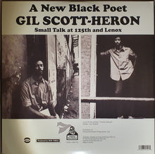 Load image into Gallery viewer, Gil Scott-Heron : Small Talk At 125th And Lenox (LP, Album, RE)