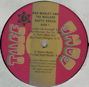 Bob Marley & The Wailers : Natty Dread (LP, Album, Ltd, Num, RE)