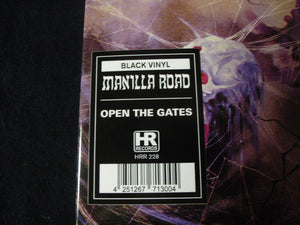 Manilla Road : Open The Gates (LP, Album, RP)
