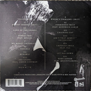 J. Cole : Born Sinner (2xLP, Album, RE)