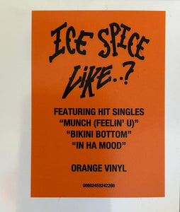 Ice Spice : Like..? (12", EP, Ltd, Ora)