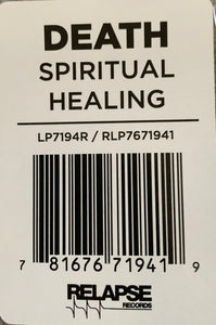 Death (2) : Spiritual Healing (LP, Album, RE, RM, RP)
