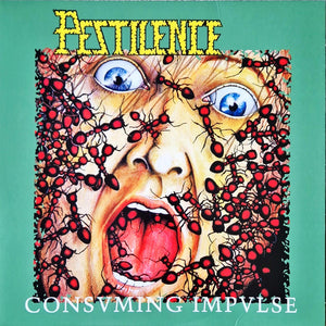 Pestilence : Consuming Impulse (12", Album, Ltd, Num, Red)