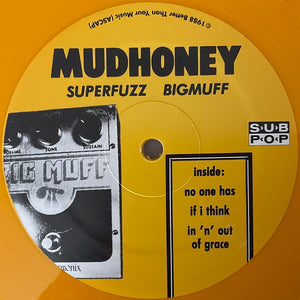 Mudhoney : Superfuzz Bigmuff (12", EP, Ltd, RE, RM, Mus)