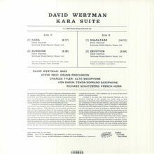Load image into Gallery viewer, David Wertman : Kara Suite (LP, Album, RE)