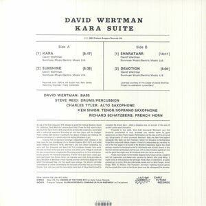 David Wertman : Kara Suite (LP, Album, RE)
