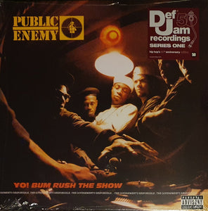 Public Enemy : Yo! Bum Rush The Show (LP, Album, RE, Fru)