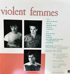 Violent Femmes : Violent Femmes (LP, Album, RE, RM, 180)