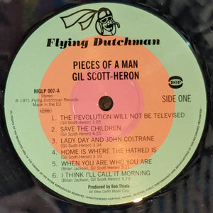 Gil Scott-Heron : Pieces Of A Man (LP, Album, RE, Gat)