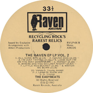 The Easybeats : The Raven  EP LP Vol.2 (LP, Comp)