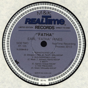 Earl Hines : "Fatha"  (LP, Album, Gre)