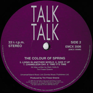 Talk Talk : The Colour Of Spring (LP, Album, RE, 180 + DVD-V, Album, RE, NTSC)